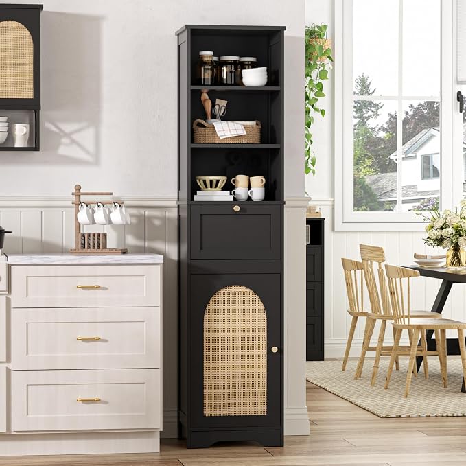 67"H Bathroom Storage Cabinet - Image 4