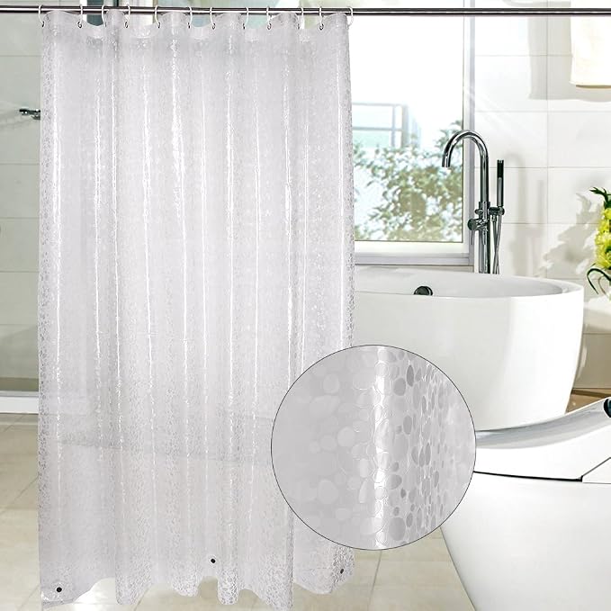 WELTRXE Extra Long Shower Curtain Liner, 72 x 78 Inch EVA Water Repellent - Image 7