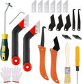 BDS-HOME 23 Pack Grout Removal Tool Kit, 2 Tile Grout Saws by BDS-HOME
