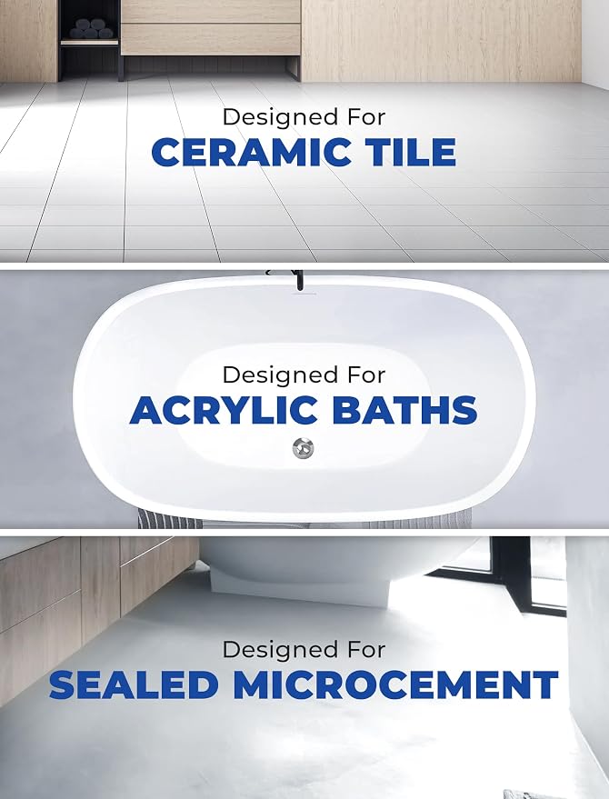 Anti-Slip Shower Stickers for Tub & Shower Floor — Original Clear Hex Non-Slip - Image 6