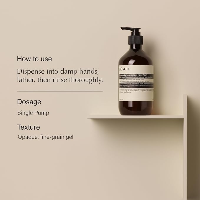 Aesop Aromatique Resurrection & Reverence Hand Wash Set | Liquid Hand Soaps to - Image 2