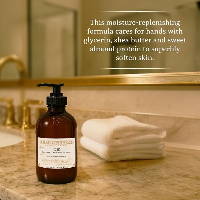 C.O. Bigelow Musk Hand Wash, Iconic Collection Liquid Hand Soap - Image 4