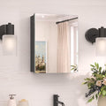 TokeShimi 14 x 18 Black Medicine Cabinet by RefinedBathroomAccessories