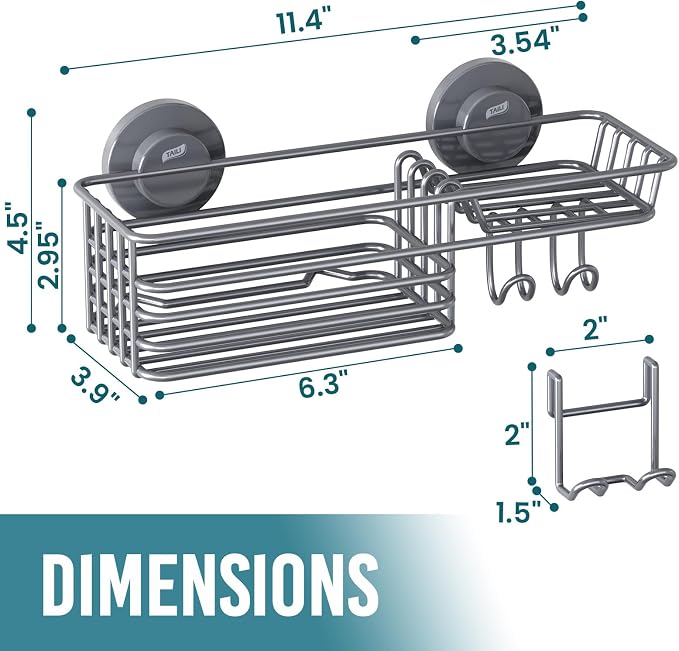 TAILI Shower Caddy Suction Cup - Image 3
