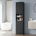 67" Tall Bathroom Cabinet with 2 Doors, Narrow Freestanding Floor Cabinet by Furnify