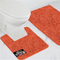 GORILLA GRIP Bathroom Rug Sets, Soft Chenille 2 Piece Area Rugs Set, Toilet by GorillaGrip