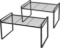 2Pack Cabinet Shelf Organizer Storage Rack Space Saving by Shantton