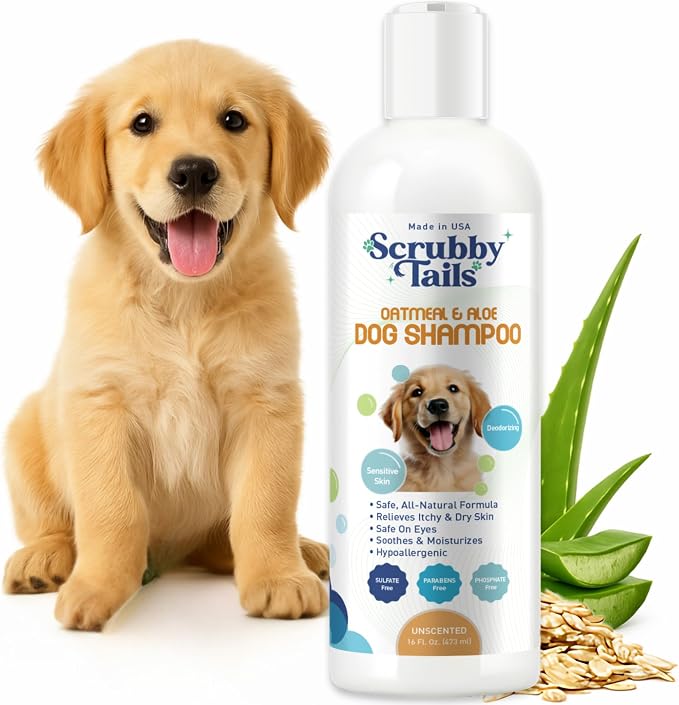 Organic Dog Shampoo by ScrubbyTails