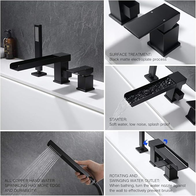 TapLong Waterfall Tub Filler Faucet - Image 2