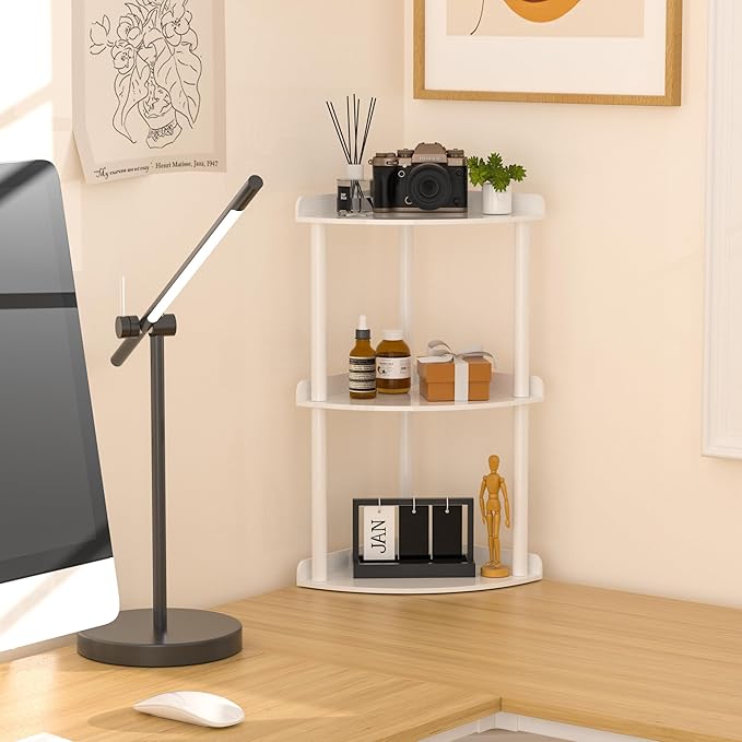 3 Tier Countertop Corner Organizer Shelf 7x7x15.7 Inch, Vanity Storage Organizer - Image 4
