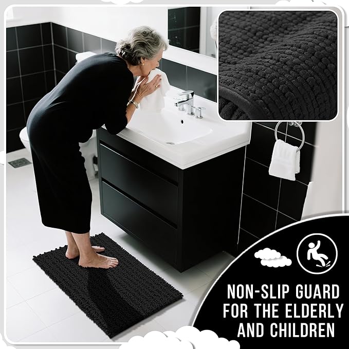 Yimobra Bathroom Rugs Non Slip Washable - Image 6