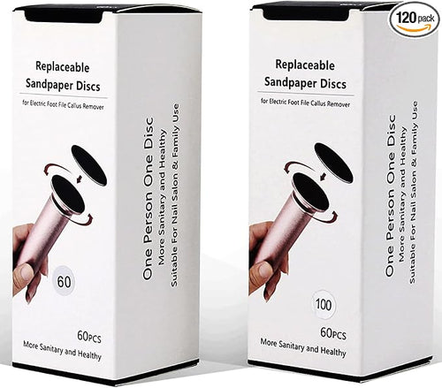 120pcs Replaceable Sandpaper Refill Discs by I%C2%B7B%C2%B7NG