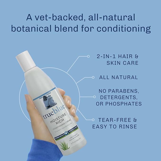 Trueblue Aloe & Avocado Moisture-Rich Conditioning Dog Crème – Conditioner Cream - Image 4