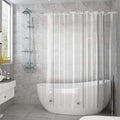 AooHome Standard 72x72 Inches Shower Curtain Liner, Bottom Magnets, Water by AooHome