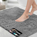 GORILLA GRIP Bath Rug Mat 60x24, Thick Soft Absorbent Chenille, Quick Dry by GorillaGrip