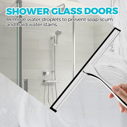 10-Inch All-Purpose Shower Squeegee - Image 2