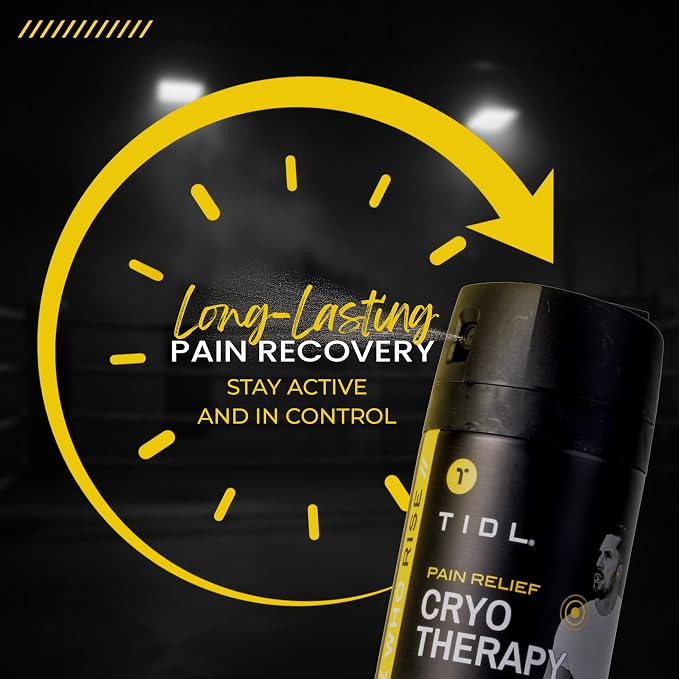 TIDL Cryotherapy Pain Relief Spray, 3 Oz, Targeted Neck Pain, Joint & Muscle - Image 4