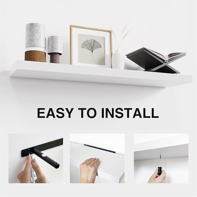 Colima Bathroom Floating Shelves - Image 6