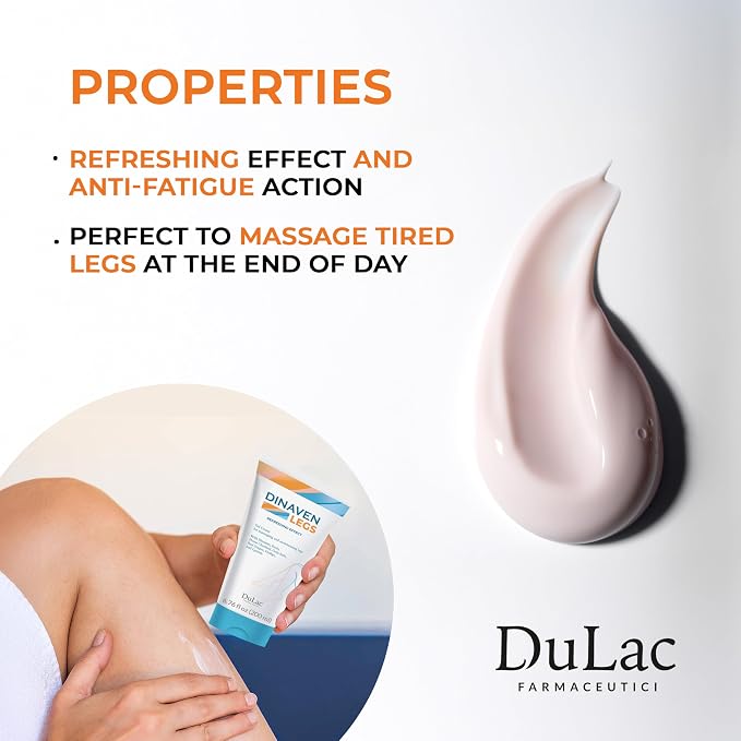 DULÀC FARMACEUTICI 1982 Dulac Dinaven Legs Cooling Cosmetic Gel - Image 5