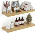 Vivelove Floating Shelves 24 inchs Long, Bathroom Shelves Over Toilet 9.1” Deep by VIVELOVE