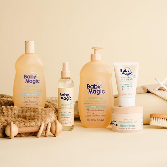 Baby Magic Soothing Hair & Body Wash | Soothes and Cleanses Baby's Delicate - Image 7