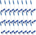 LOLA Classic Toilet Brush w/Under-The-Rim Scrubber, 24 Pack, Deep Cleans The by LolaProducts
