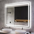 ISKM 48'' x 40'' LED Mirror for Bathroom Lighted Vanity Mirror for Wall Front by ISKM-IStillKeepMovin