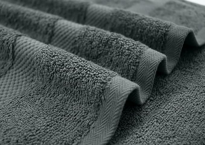 DAN RIVER Bath Towels Set of 4, 27 x 54 Inches, 100% Cotton, Larger & Lighter - Image 7