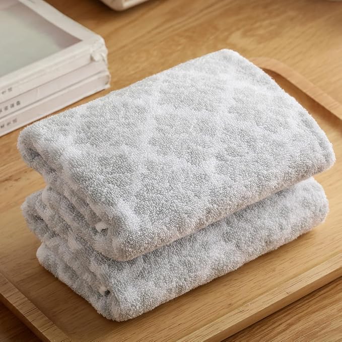 Vie Triomphe Facial Towels Washcloth Hand Towels Bathroom Decor 13x29 Inch - Image 9