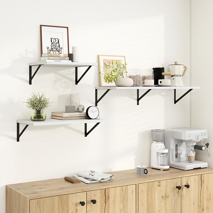 Dreamland White Floating Shelves - Image 4