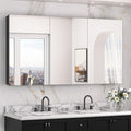 Keonjinn 60 x 32 Inch Medicine Cabinet, Assembly Required, Lightweight by Keonjinn