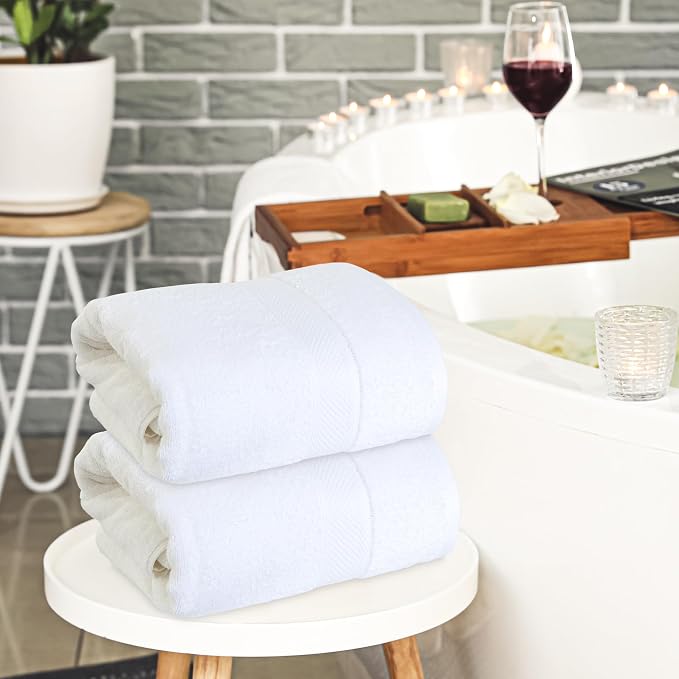 Cloudura Luxury Bath Towels-100% Cotton | Quick Dry | Lightweight | Thick I Good - Image 7