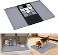 URMONA Waterproof Silicone Under Sink Mat 25'' x 19'' Shelf Liner by URMONA