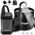 Upgraded Portable Shower for Camping, Rechargeable Camping Shower by WADEOmakeyourlifebetter