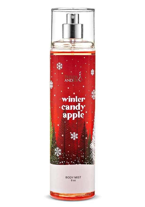 Freida & Joe Winter Candy Apple Body Mist – 8oz Fine Fragrance Spray by FreidaandJoe