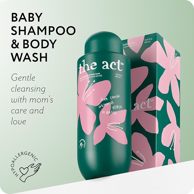 The Act Organic Baby Shampoo and Body Wash - Image 2