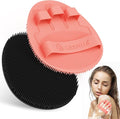 Upgrade Silicone Bath Glove 2PCS, 360° Anti-Slip & Enlarged Silicone Body by GEENOA