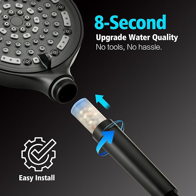 SUMERAIN Matte Black Shower System - Image 4