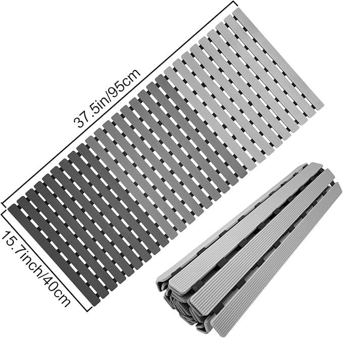 MBOSS Bath Tub Shower Mat Non Slip Bathtub Mats - Image 5