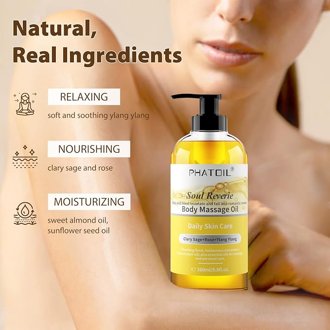 PHATOIL 260ML YlangYlang Body Massage Oil for - Image 4