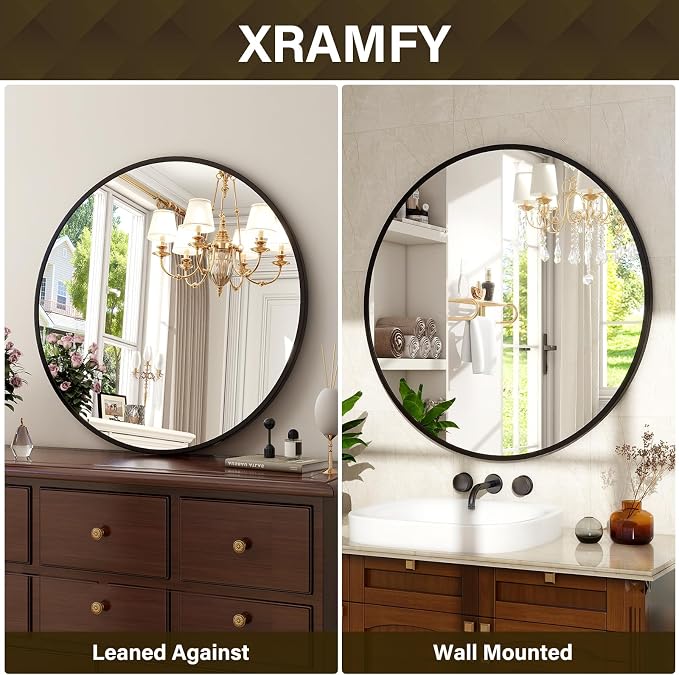 36 Inch Round Mirror - Image 6