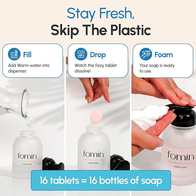 FOMIN Foaming Hand Soap Tablet Refills - Image 3