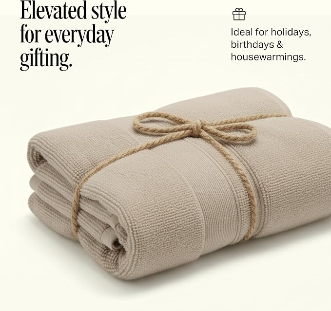 Preston Lane Douro Bath Mat – 100% Cotton, Plush & Absorbent Quick-Dry Bathroom - Image 5
