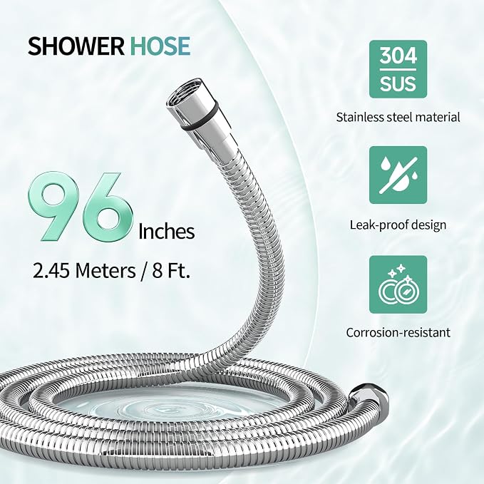 SR SUN RISE 2.45 Meters/96 Inches/8 Ft. Flexible 304 Stainless Steel - Image 4
