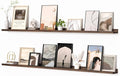 Heimlove Picture Ledge Shelf, Floating Shelves Set of 2, 72 Inches Long Large by Heimlove
