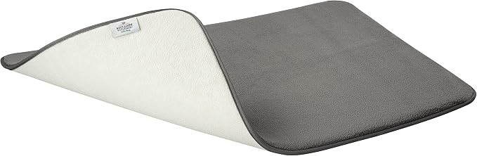 American Soft Linen 21x32 Fluffy Foamed Slip Reducer Bath Rug, Machine Washable - Image 5
