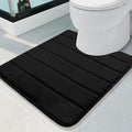 Buganda Memory Foam U-Shaped Contour Toilet Rugs, Non Slip Absorbent, Thick by Buganda