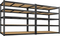 48" W Garage Shelving Heavy Duty 3200LBS Garage Storage Shelving, 5 Tier by Unknown