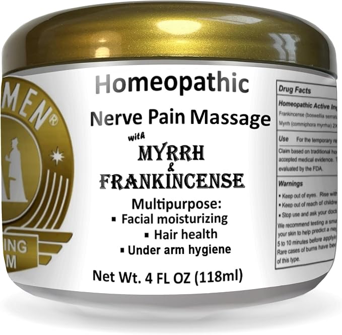 Wise Men Healing Balm with Myrrh and Frankincense Essential Oils with Soothing - Image 3