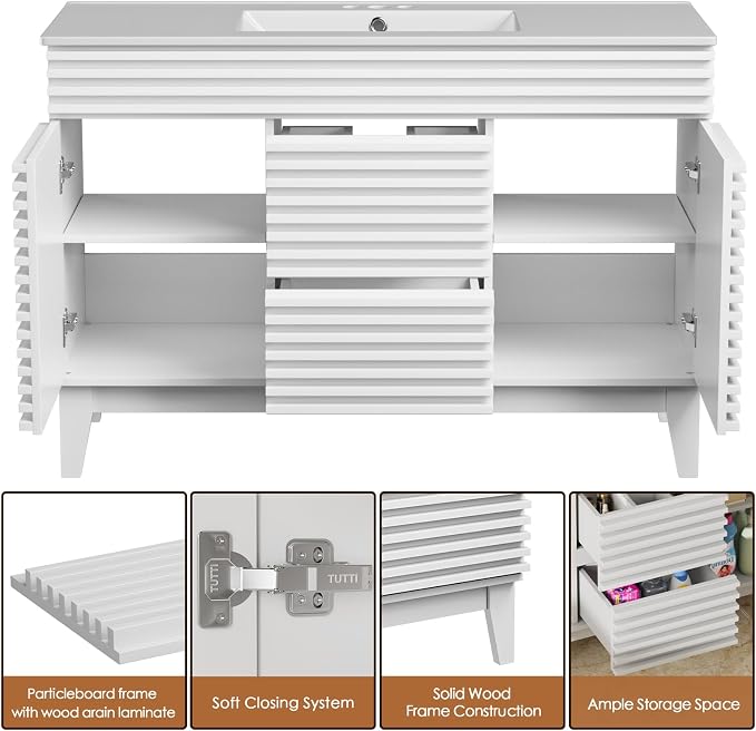 ROOMTEC 48" Bathroom Vanity - Image 7